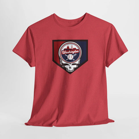 Grateful Dead - Washington Nationals Grateful Dead Steal Your Face T-Shirt - MLB - StealieShop